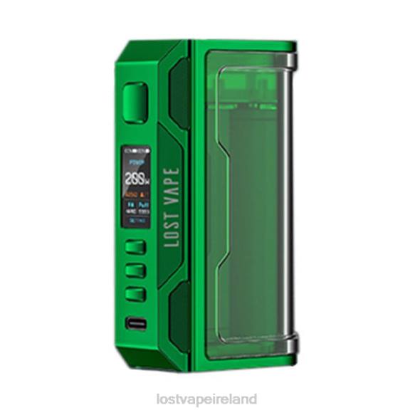 4042G185 Lost Vape Thelema Quest 200W Mod Green/Clear - Lost Vape flavors Ireland