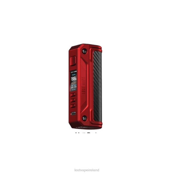 Matte Red/Carbon Fiber