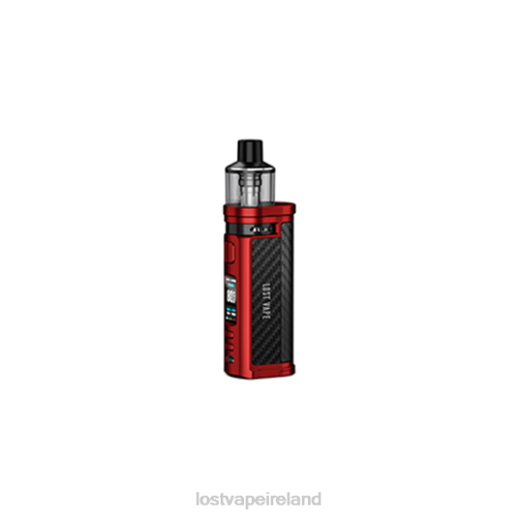 Matt Red Carbon Fiber