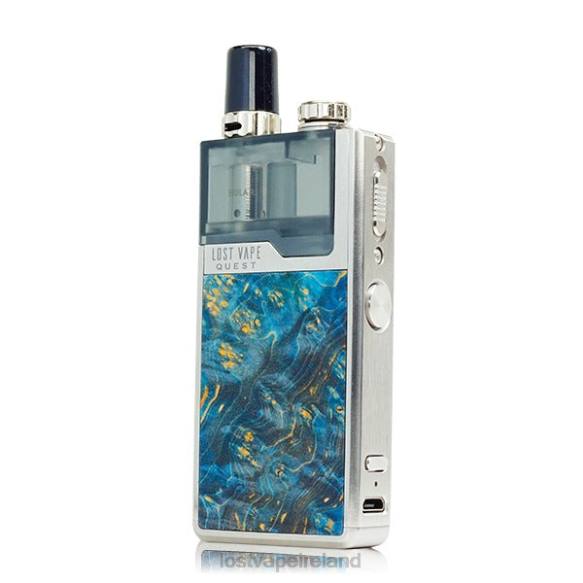 Silver/Blue Stabwood