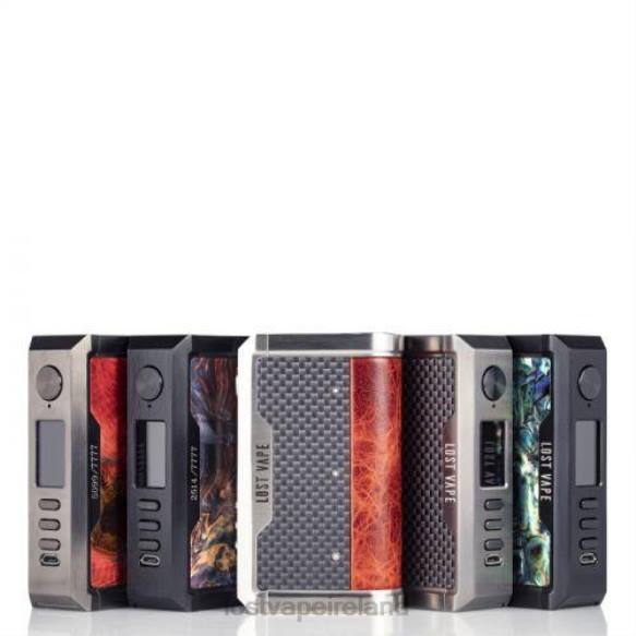 4042G511 Lost Vape Centaurus DNA250C 200w Mod Black/Ostrich - NZL Abalone Shell - Lost Vape contact Ireland