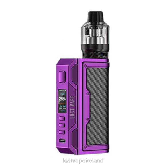 Purple/Carbon Fiber