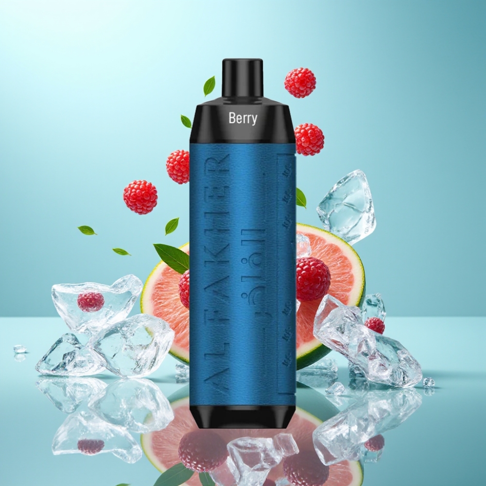 Al Fakher Crown Bar 8000 Crystal Disposable Vape Berry Ice - 18ml/8000 Puffs/USB-C
