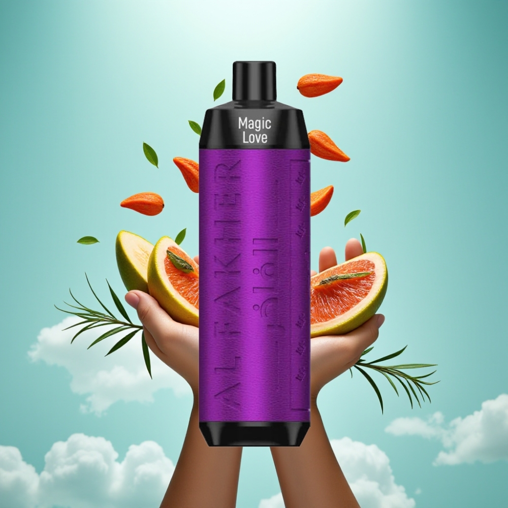 Al Fakher Crown Bar 8000 Crystal Disposable Vape Magic Love - 18ml 8000 Puffs 600mAh