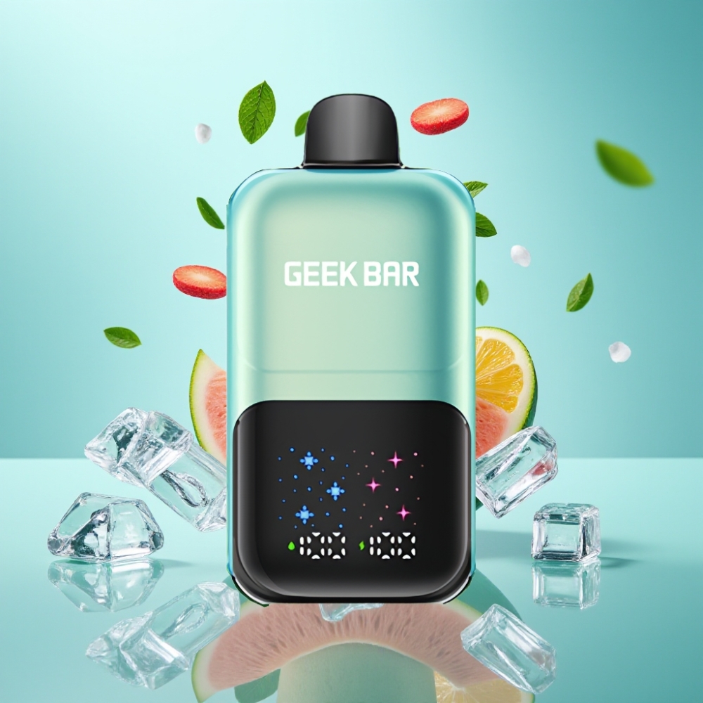 GEEK BAR 2GO Cool Mint Ice 20mL 50000 Puffs Dual Tanks Rechargeable