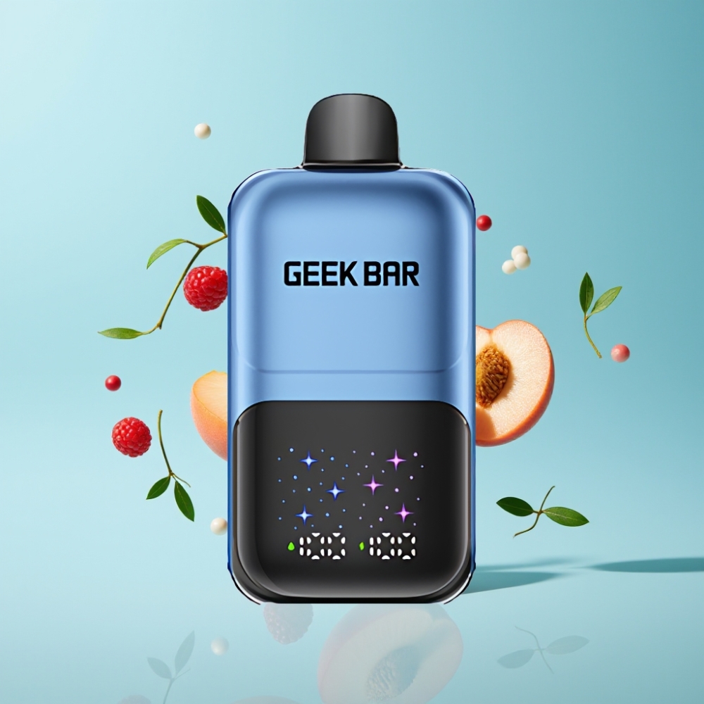 GEEK BAR 2GO Peach  Berries 20mL 50000 Puffs Dual Tanks Rechargeable MTL