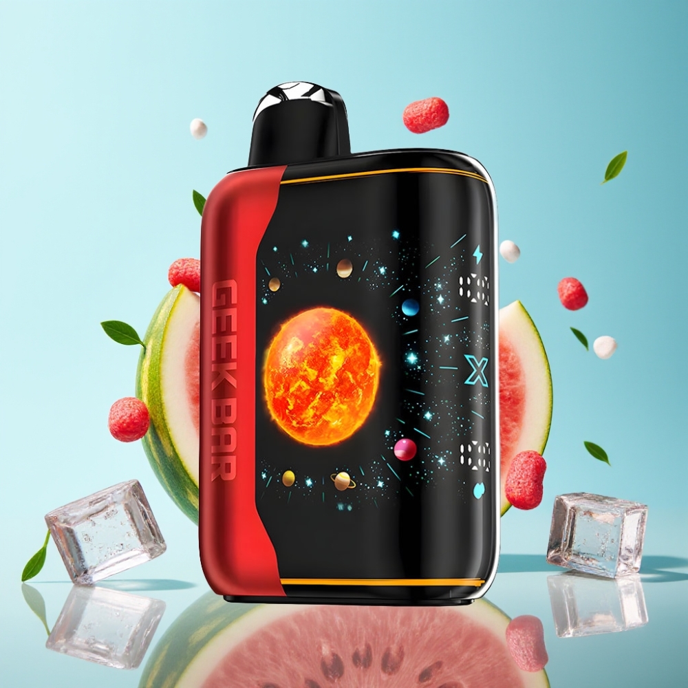 GEEK BAR Platinum Edition 25000 Disposable Vape Watermelon Ice 20mL 2 Nicotine USB-C