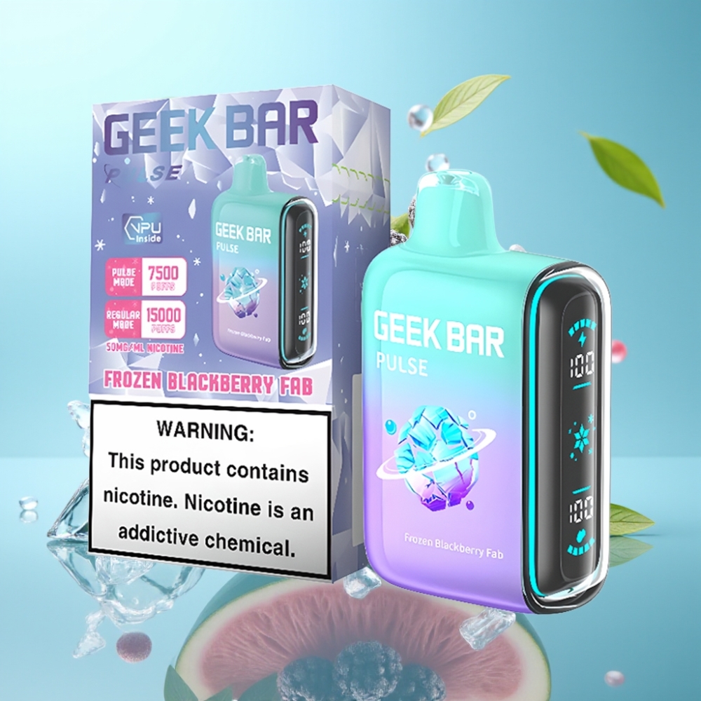 GEEK BAR Pulse 15000 Puffs Frozen Edition – 16ML 5 650mAh USB-C