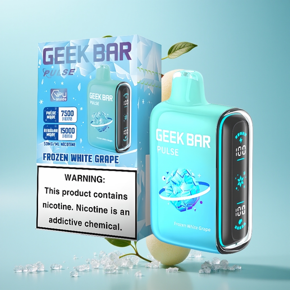 GEEK BAR Pulse 15000 Puffs Frozen Edition – 16ML 5 650mAh USB-C