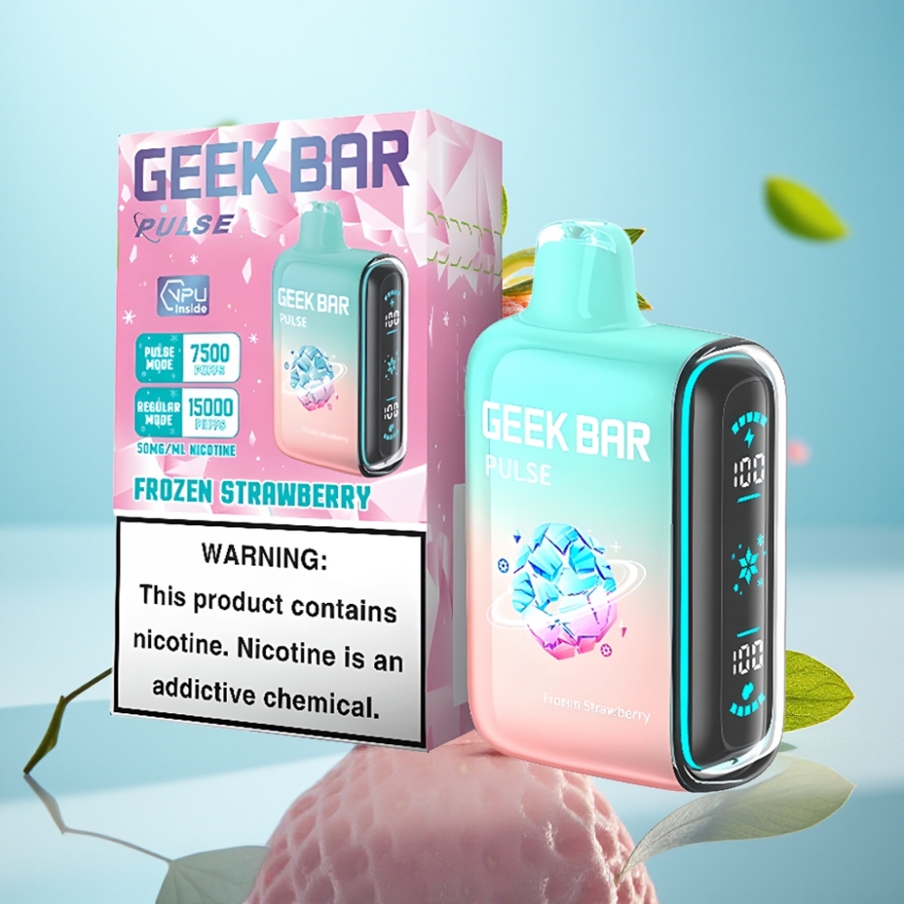 GEEK BAR Pulse 15000 Puffs Frozen Edition – 16ML 5 650mAh USB-C