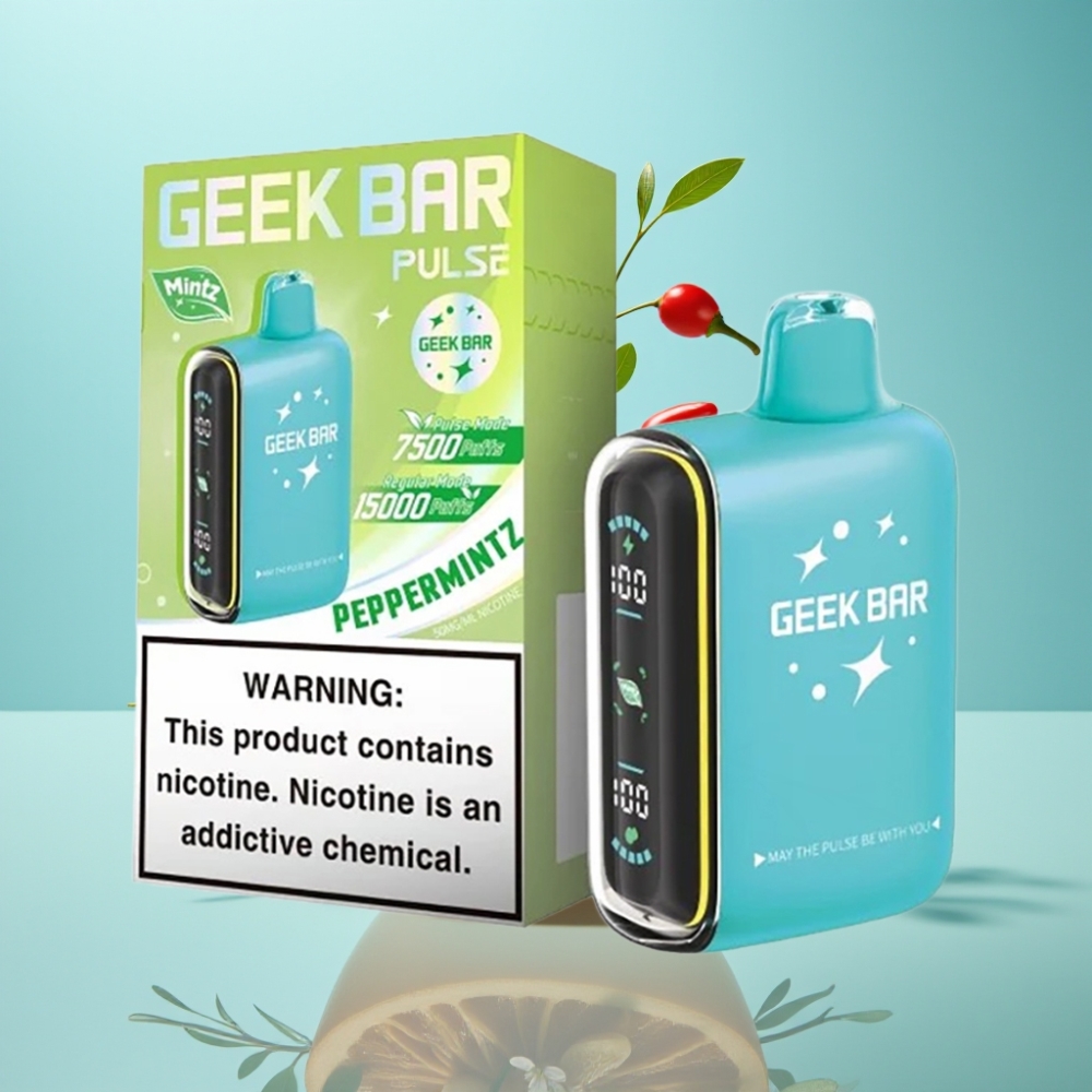 GEEK BAR Pulse 15000 Puffs Mintz Edition – 16ML 5 650mAh
