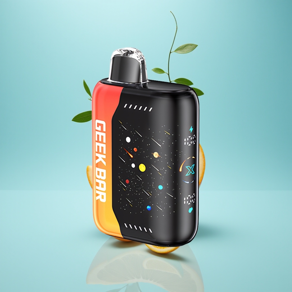 GEEK BAR Pulse X Meteor Edition Orange Dragon 42K Puffs 820mAh Dual Mesh