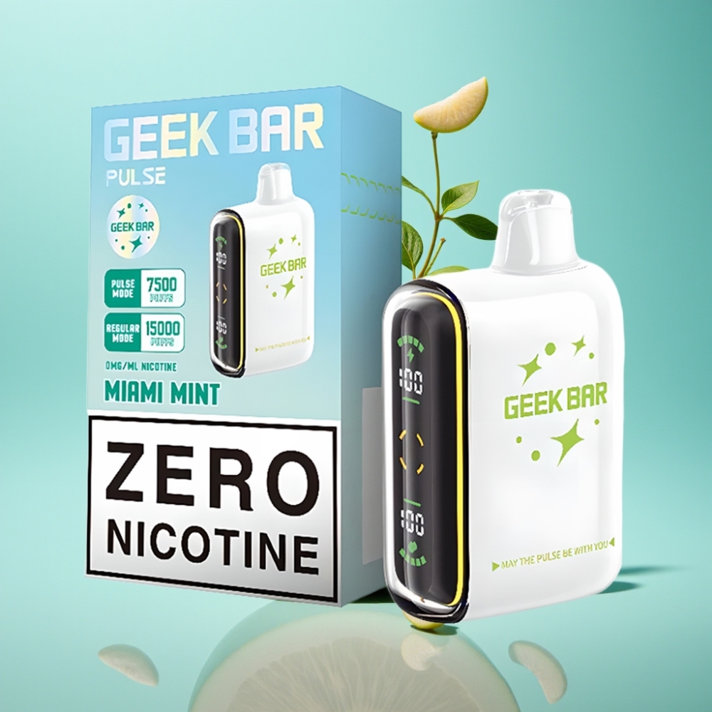 Geek Bar Pulse 15000 Puffs Disposable Vape 16ML 5 USB Type-C