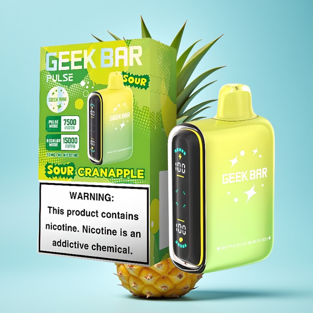 Geek Bar Pulse 15000 Puffs Sour Edition – 16ML 5 USB-C
