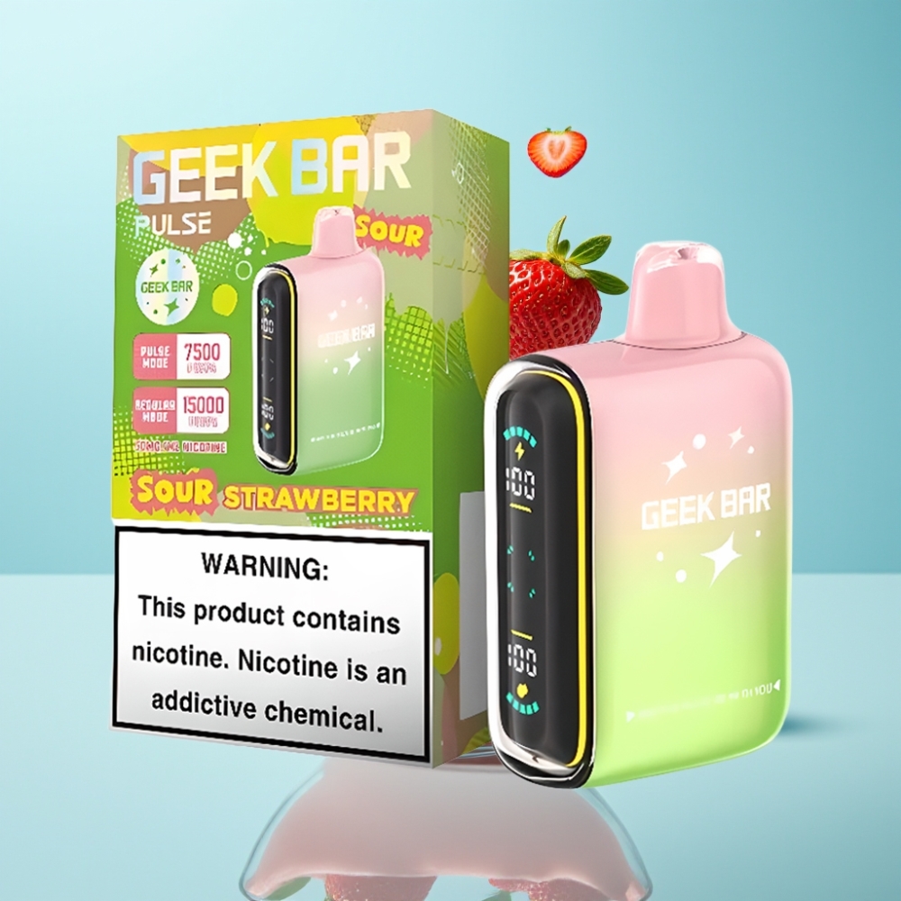 Geek Bar Pulse 15000 Puffs Sour Edition – 16ML 5 USB-C
