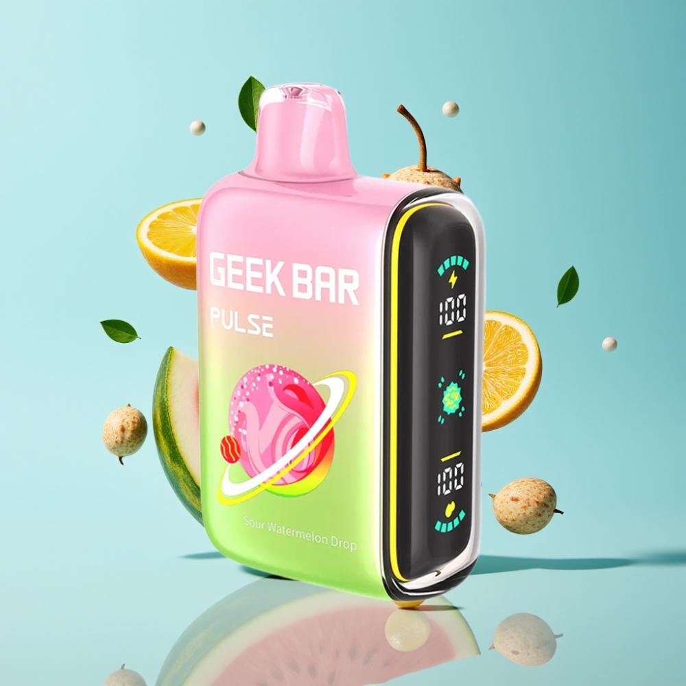 Geek Bar Pulse 15000 Puffs Sour Edition – 16ML 5 USB-C