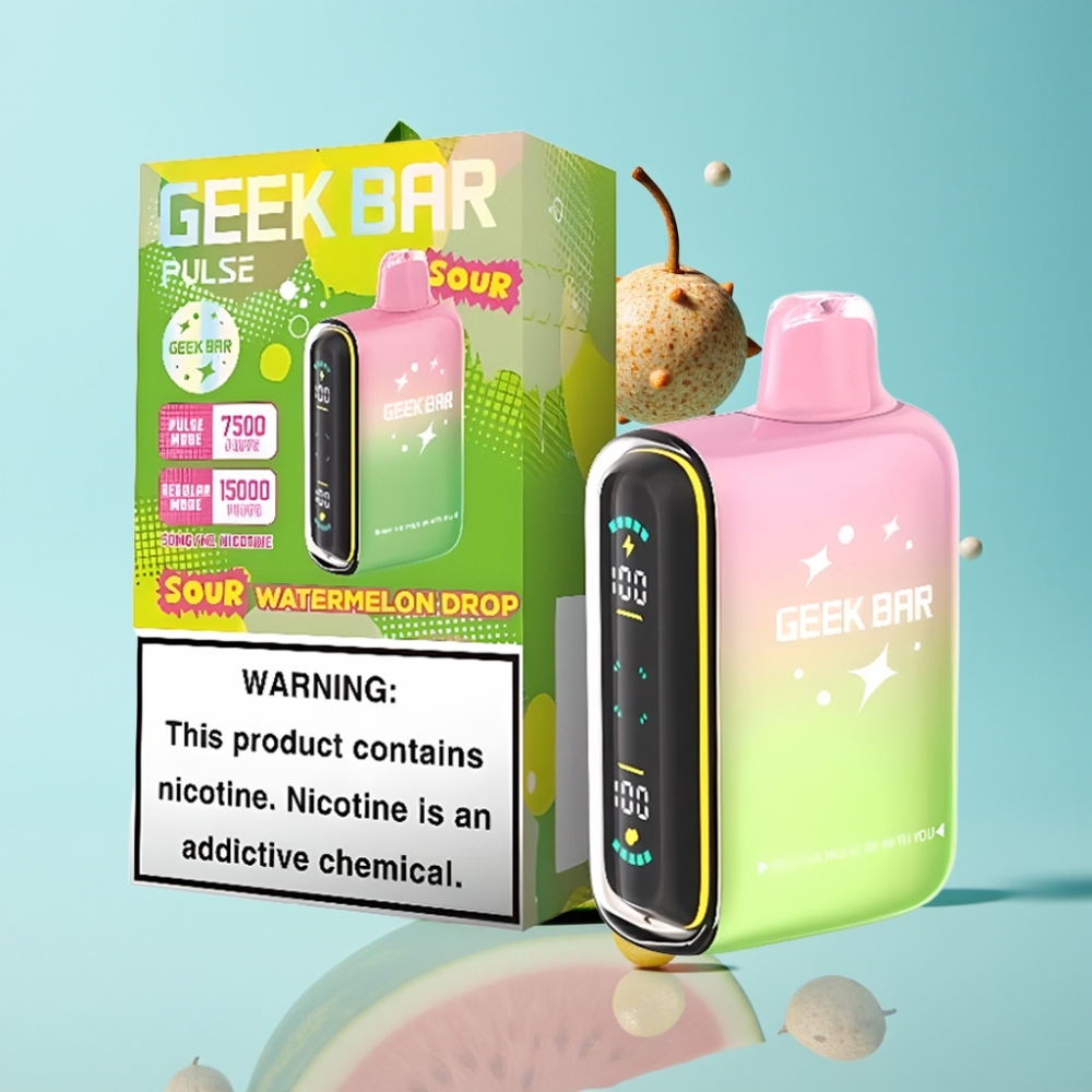 Geek Bar Pulse 15000 Puffs Sour Edition – 16ML 5 USB-C