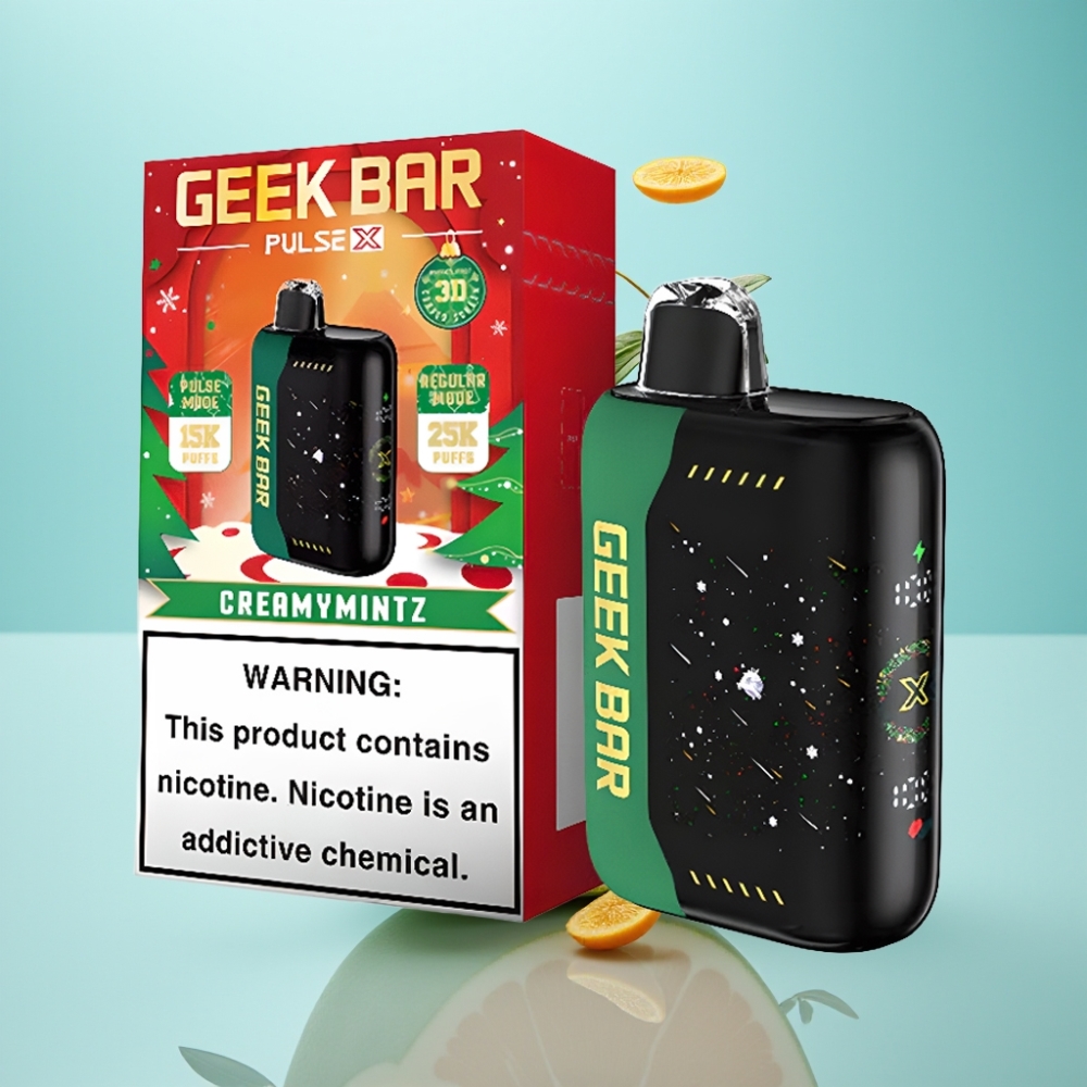 Geek Bar Pulse X 25000 Puffs 18mL USB-C Dual Mesh Christmas Ed