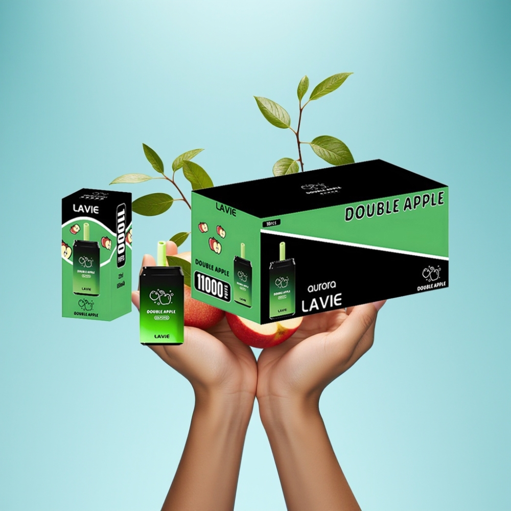 LAVIE Aurora 11000 Puffs Double Apple Disposable Vape - 22ML 650mAh Type C