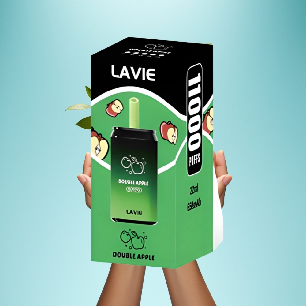 LAVIE Aurora 11000 Puffs Double Apple Disposable Vape - 22ML 650mAh Type C