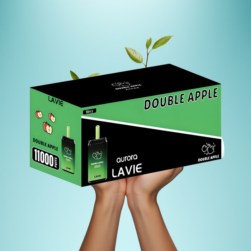 LAVIE Aurora 11000 Puffs Double Apple Disposable Vape - 22ML 650mAh Type C