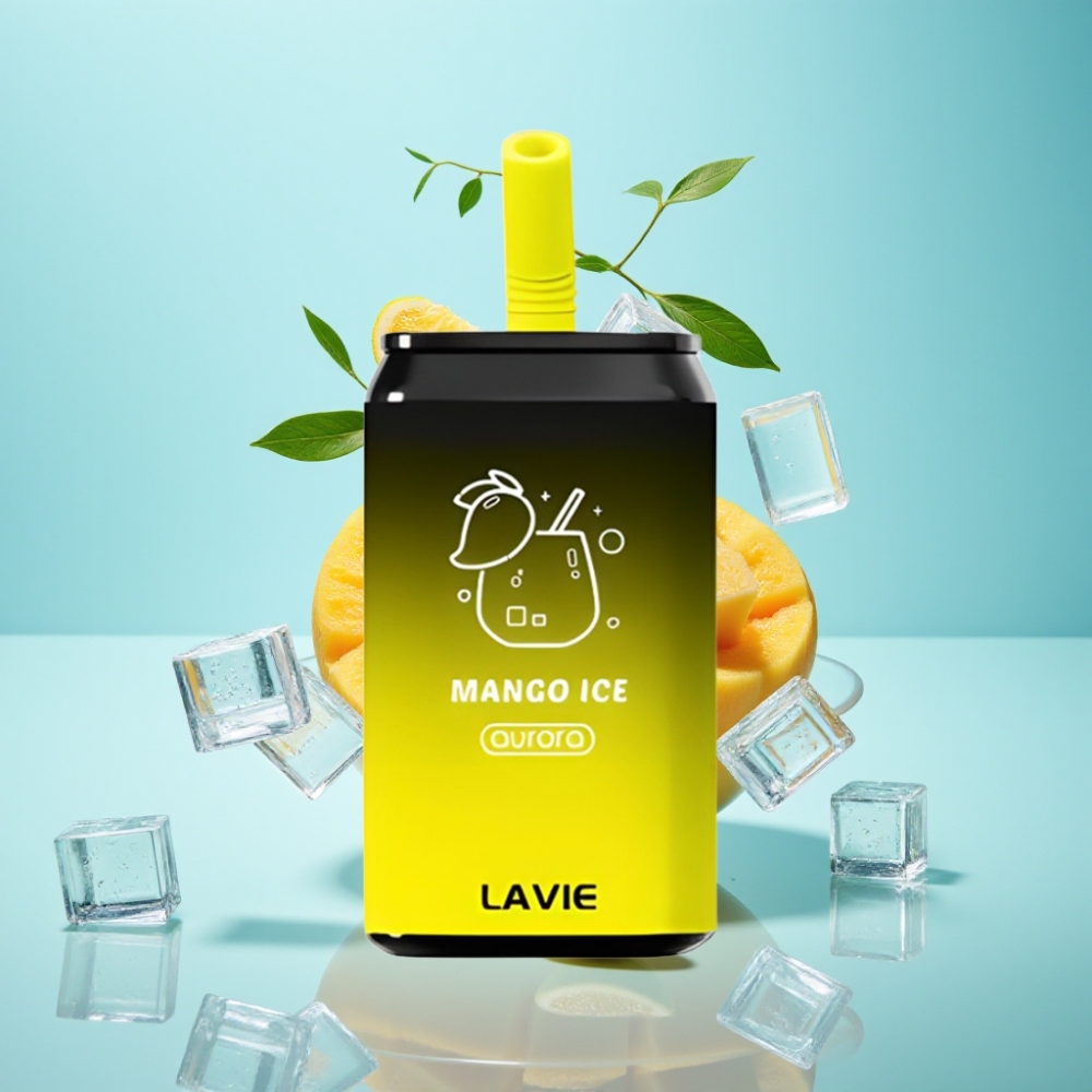 LAVIE Aurora 11000 Puffs Mango Ice Disposable Vape – 22ML 650mAh Type C
