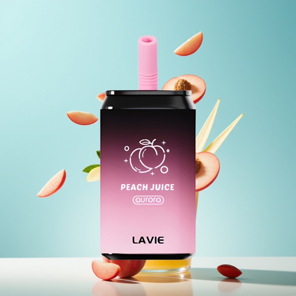 LAVIE Aurora 11000 Puffs Peach Juice Disposable Vape – 22ML 650mAh Type-C