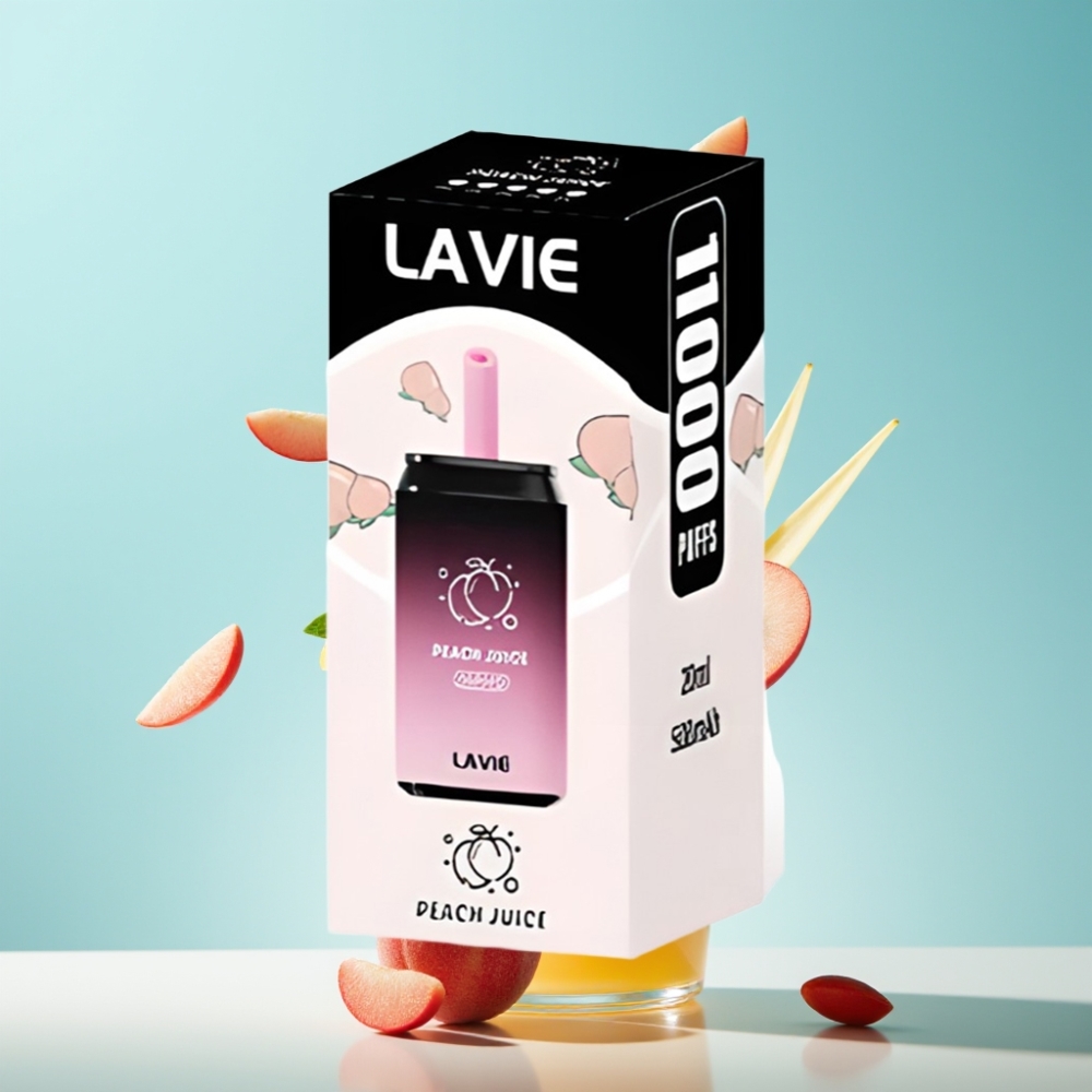 LAVIE Aurora 11000 Puffs Peach Juice Disposable Vape – 22ML 650mAh Type-C