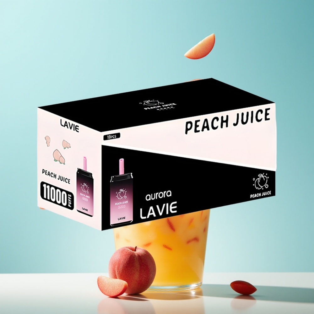 LAVIE Aurora 11000 Puffs Peach Juice Disposable Vape – 22ML 650mAh Type-C