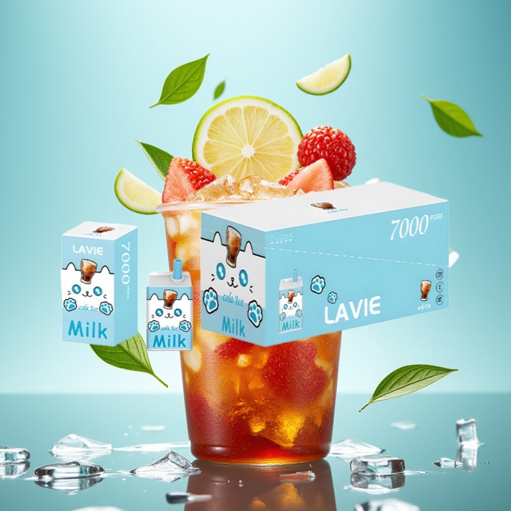 LAVIE Milk 7000 Puffs Disposable Vape Cola Ice - 16ML 600mAh Type C