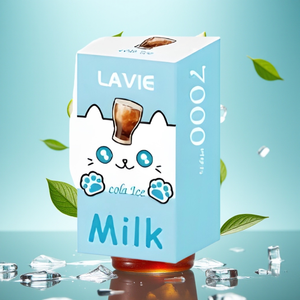 LAVIE Milk 7000 Puffs Disposable Vape Cola Ice - 16ML 600mAh Type C