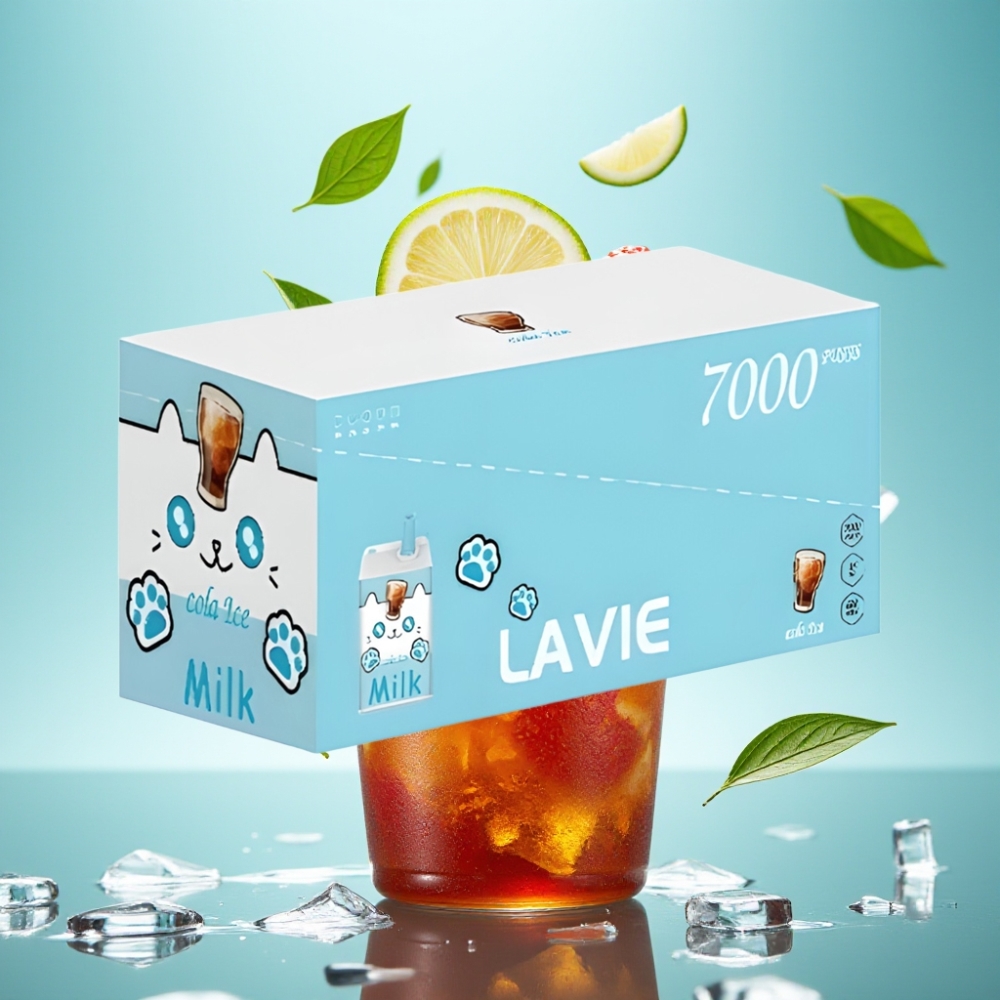 LAVIE Milk 7000 Puffs Disposable Vape Cola Ice - 16ML 600mAh Type C