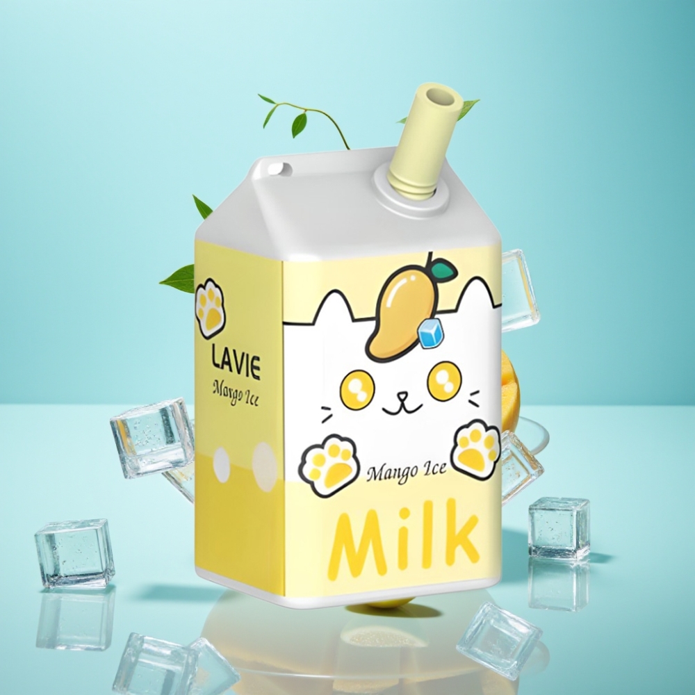 LAVIE Milk 7000 Puffs Mango Ice Disposable Vape – 16ML 600mAh Type C