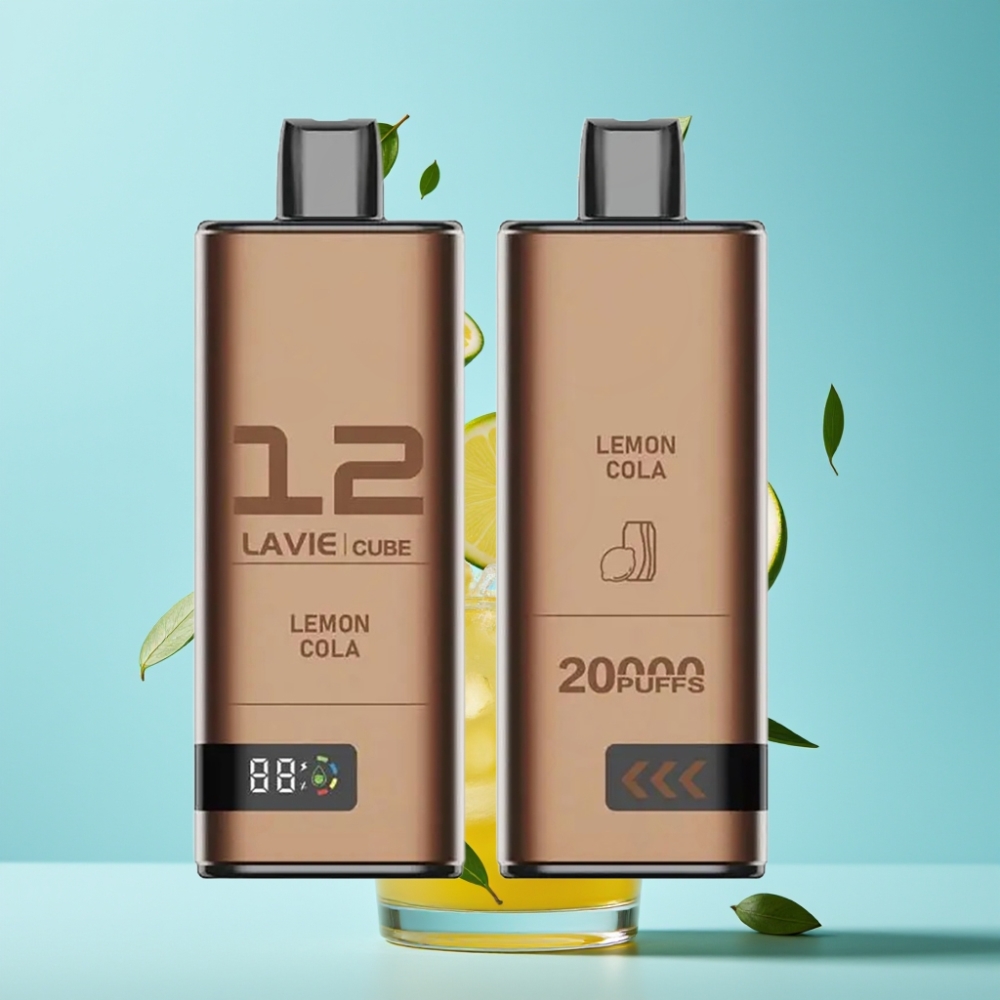Lavie Cube 20000 Puffs Disposable Vape Lemon Cola 28ML 5 Type C