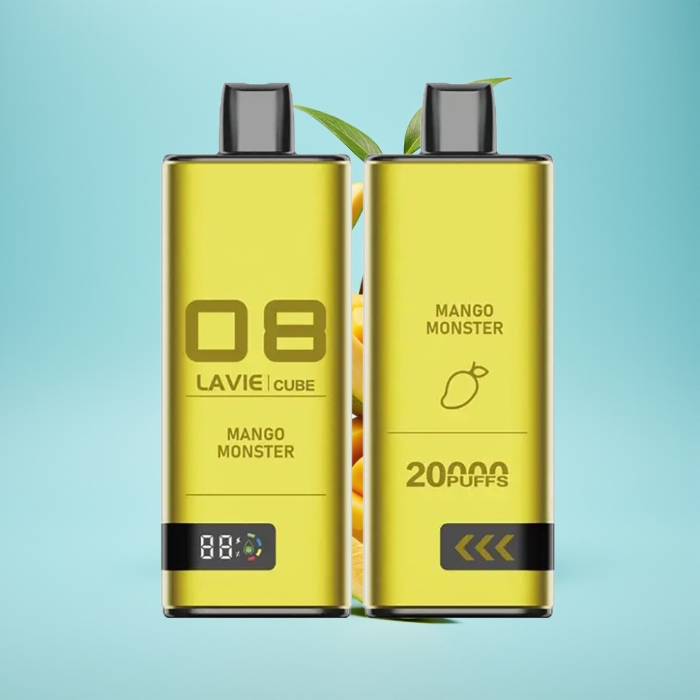 Lavie Cube 20000 Puffs Disposable Vape Mango Monster 28mL 5 Type C