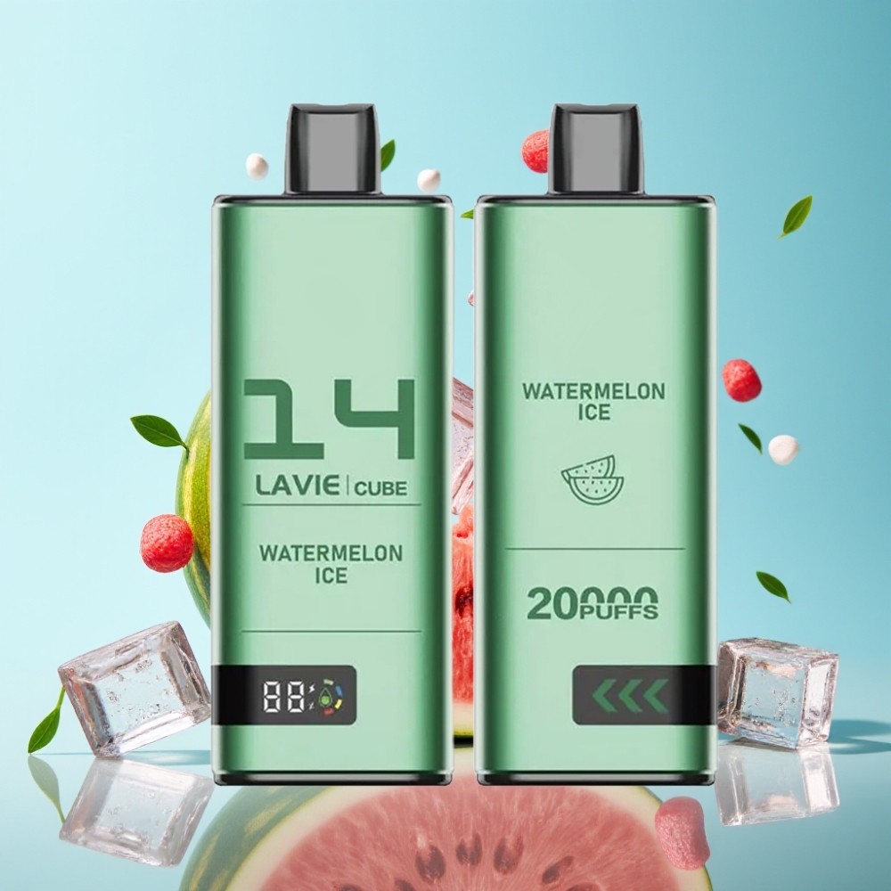 Lavie Cube 20000 Puffs Disposable Vape Watermelon Ice 28ML 5 Type C