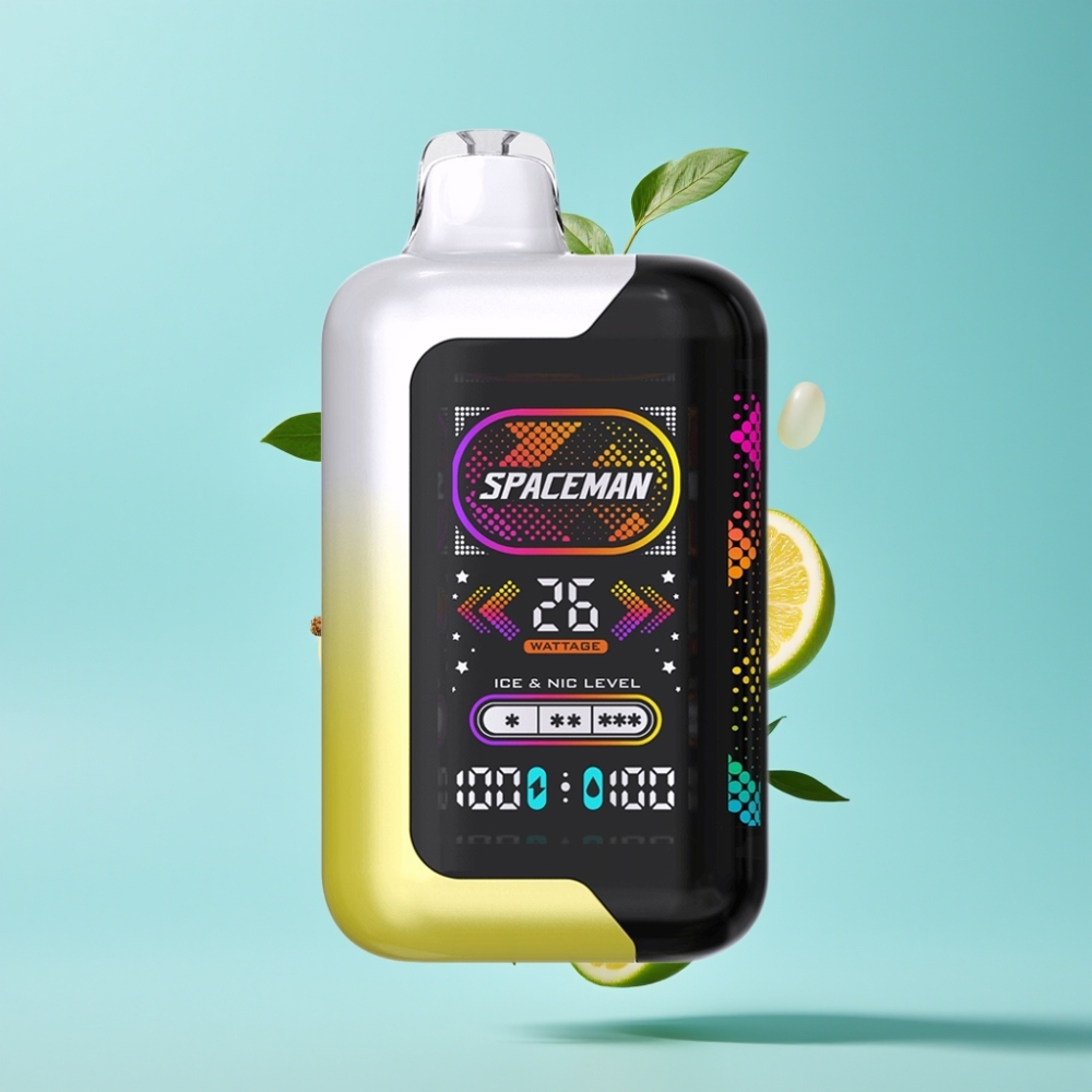 SMOK SPACEMAN SP40000 Zero Nic Disposable 20mL 40000 Puffs 1000mAh Lemon Pop