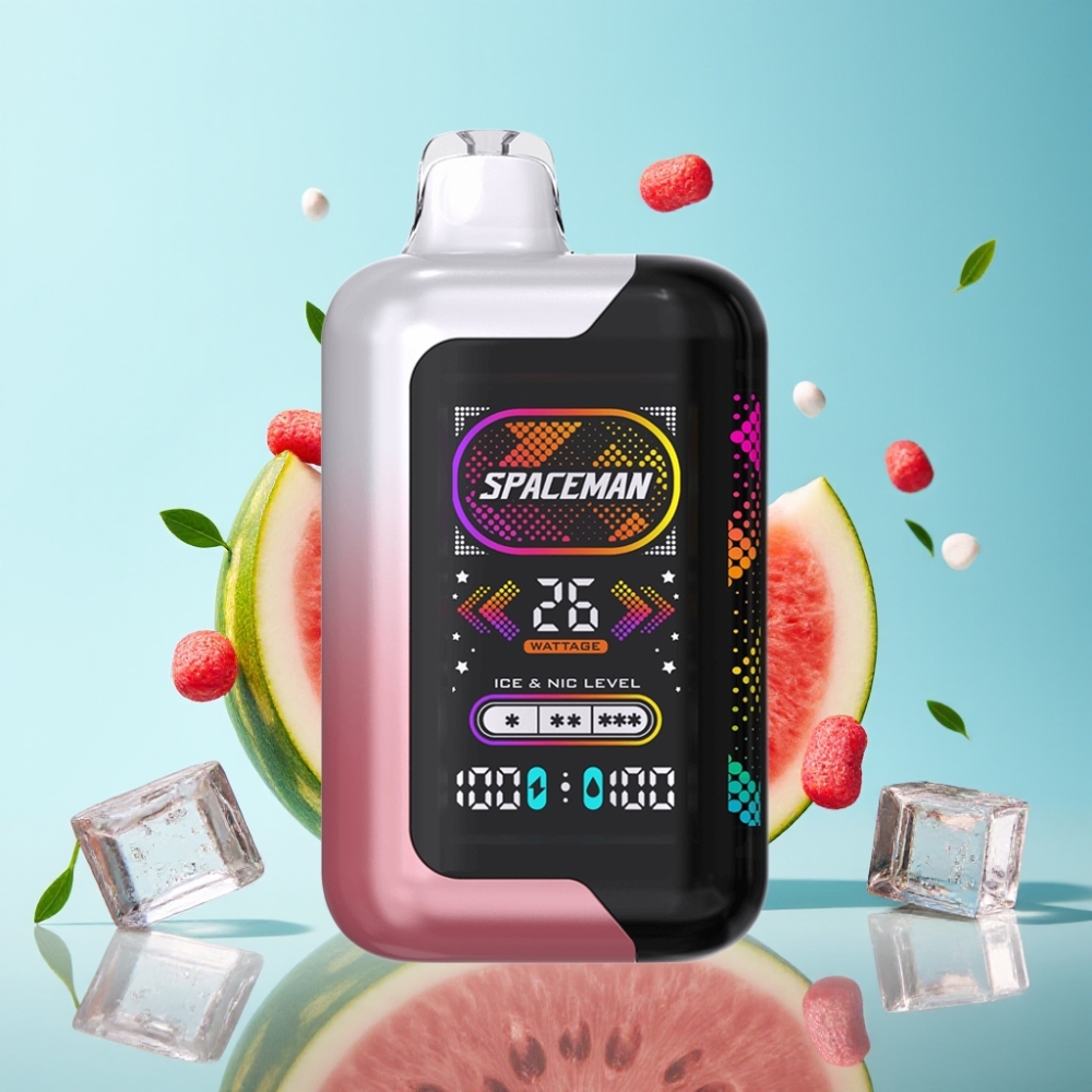 SMOK Spaceman SP40000 Zero Nicotine Disposable Vape 20ml 1000mAh 40000 Puffs Watermelon Ice