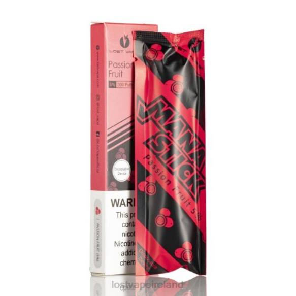 4042G524 Lost Vape Mana Stick Disposable | 300 Puffs | 1.2mL Passion Fruit 5% - Lost Vape Dublin