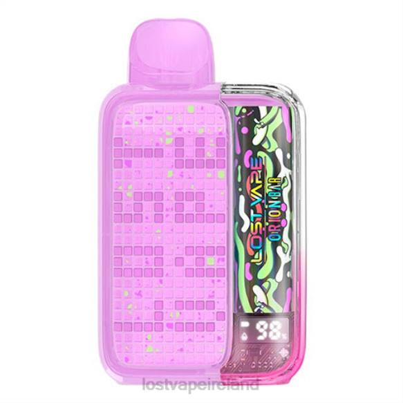 4042G279 Lost Vape Orion Bar Disposable 10000 Puff 20mL 50mg Raspberry Sour Apple - Lost Vape review Ireland