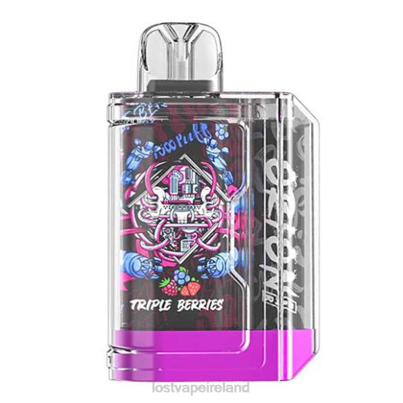 4042G65 Lost Vape Orion Bar Disposable | 7500 Puff | 18mL | 50mg Triple Berries - Lost Vape flavors Ireland