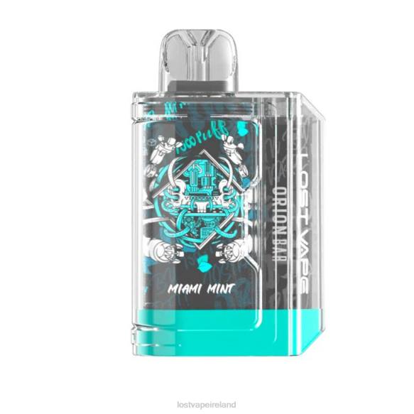 4042G84 Lost Vape Orion Bar Disposable | 7500 Puff | 18mL | 50mg Miami Mint - Lost Vape Dublin