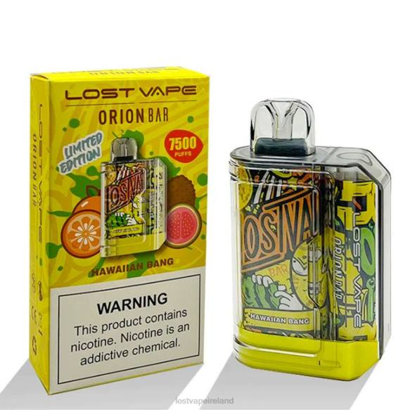 4042G97 Lost Vape Orion Bar Disposable | 7500 Puff | 18mL | 50mg Hawaiian Bang - Lost Vape pods near me