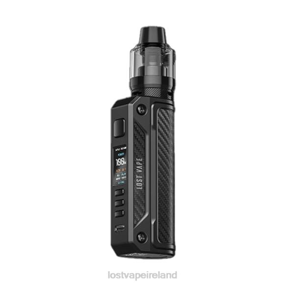 4042G171 Lost Vape Thelema Solo 100W Kit Black/Carbon Fiber - Lost Vape contact Ireland