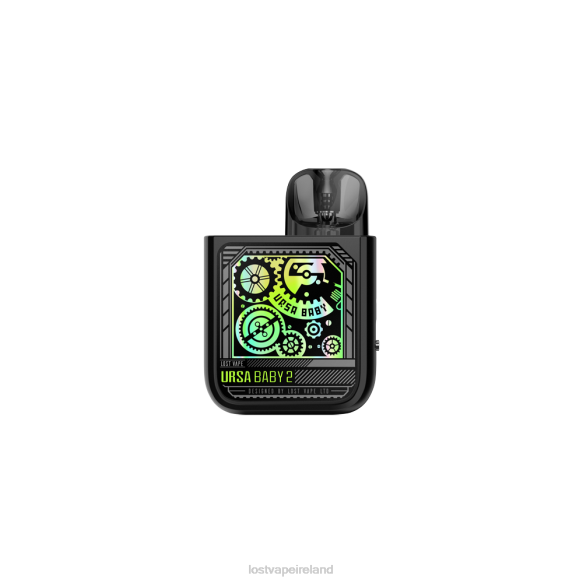 4042G354 Lost Vape URSA Baby 2 Kit | Pod System Pop Black/Time Gear - Lost Vape Dublin
