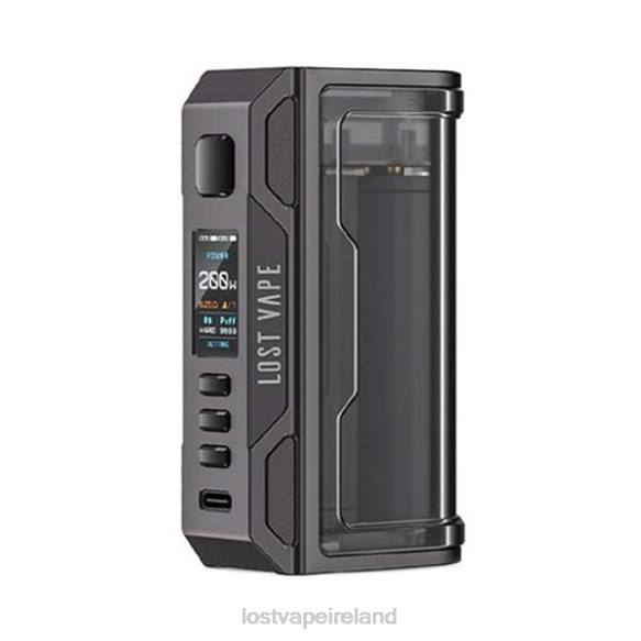 4042G176 Lost Vape Thelema Quest 200W Mod Gunmetal/Clear - Lost Vape Ireland
