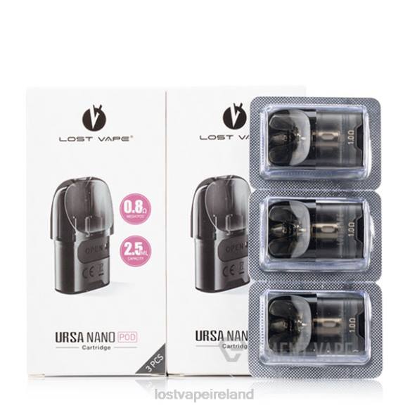 4042G128 Lost Vape URSA Replacement Pods | 2.5mL (3-Pack) Pink 1.ohm - Lost Vape price Ireland