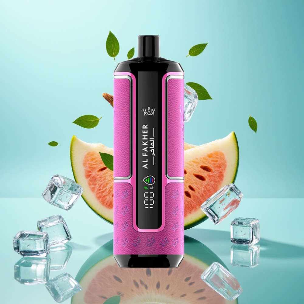 Al Fakher Crown Bar 15K Hypermax DTL 22ml 15K Puffs Luch Ice